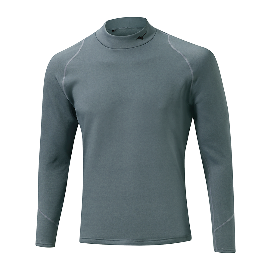 Mizuno Breath Thermo BioGear Base Layer Charcoal Grey